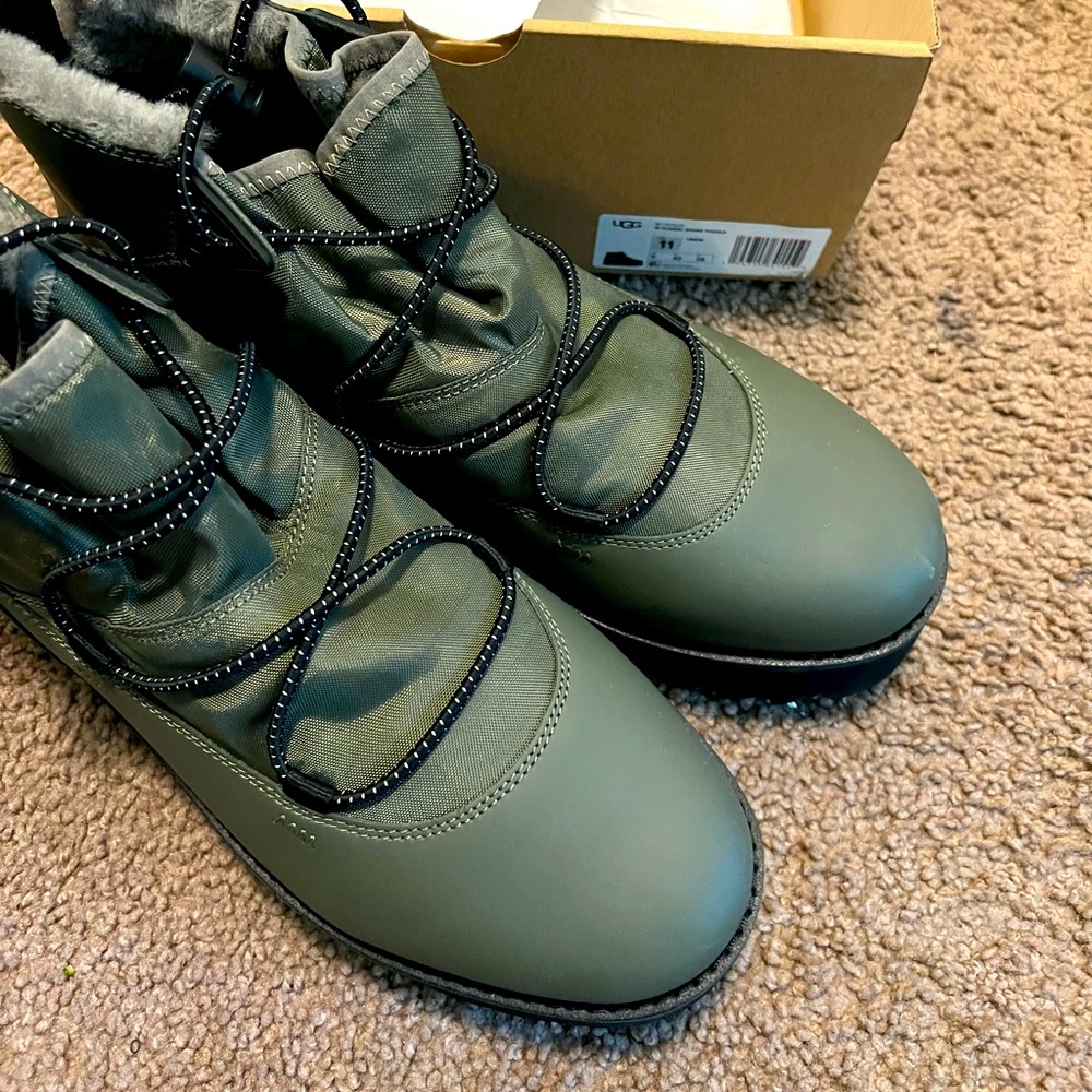 Brand new UGG boots,  Army Green Nylon